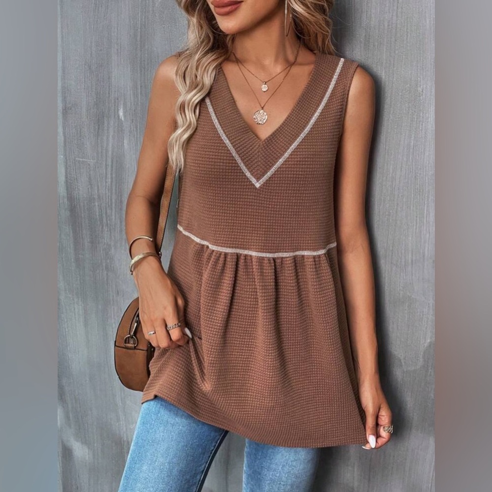 Waffle Knit Tank